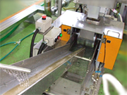 発泡スチロールリサイクル冷却ロール