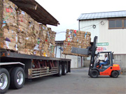 古紙リサイクル出荷